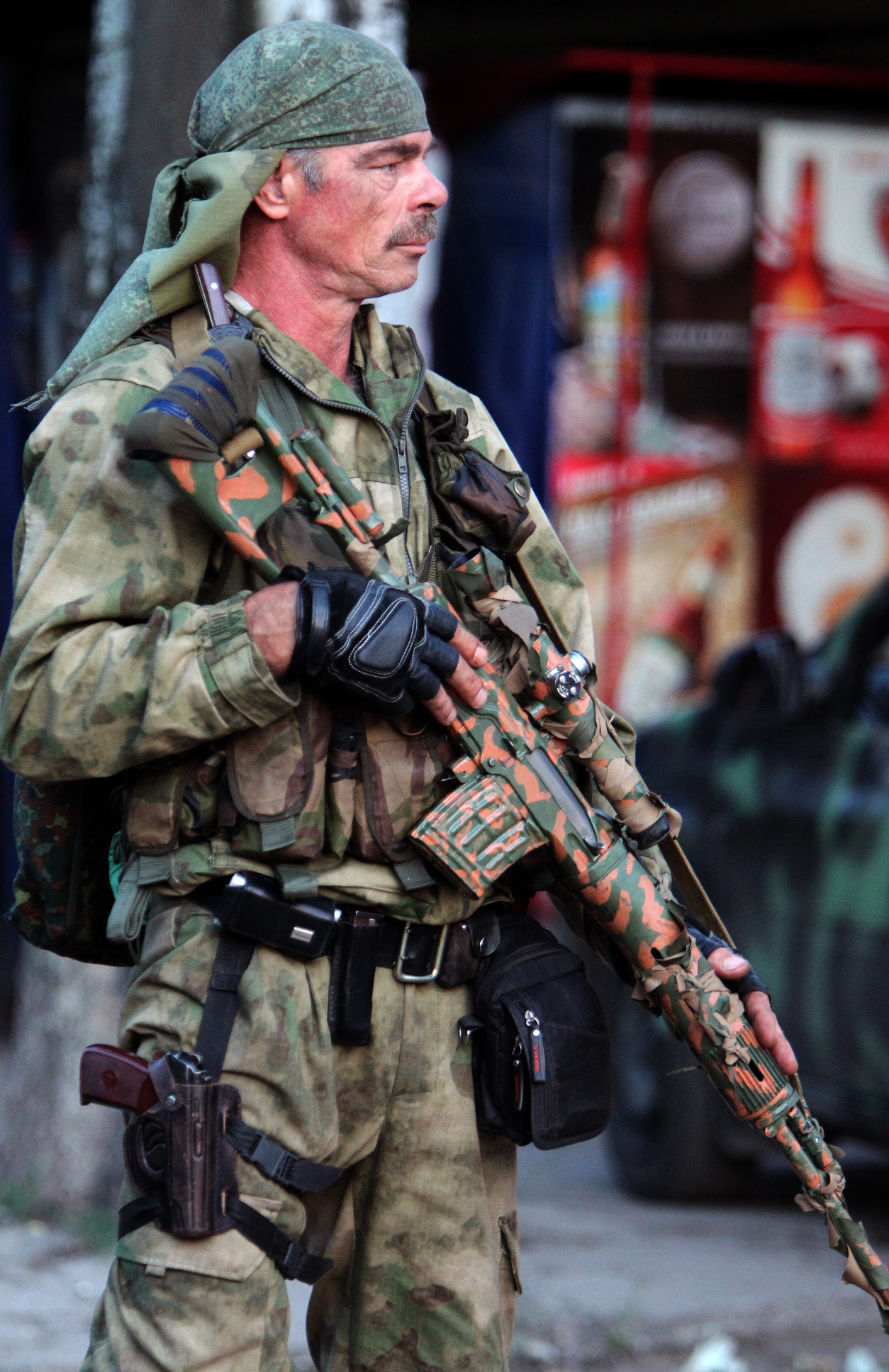 Снайпер ДНР - фото Игоря Коваленко