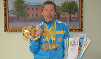 Пожилой казахстанец попал в Книгу рекордов Гиннесса