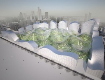 Купол с чистым воздухом для Пекина. Архитекторы столицы КНР предлагают огромные воздушные пузыри