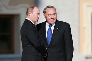 Назарбаев и Путин обсудили ситуацию в Нагорном Карабахе и в Украине