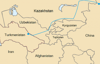 По газопроводу Центральная Азия—Китай с начала года доставлено более 15 млн тонн газа