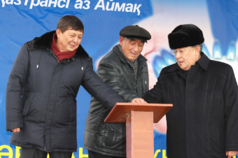 Дали газу! Завершен первый этап строительства магистрального газопровода Бейнеу - Бозой - Шымкент