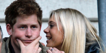 Принц Гарри с подругой покатались в Казахстане на Шымбулаке