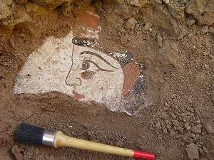 В Каракалпакстане обнаружена уникальная настенная надпись