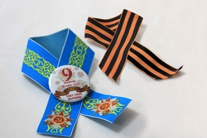 В Казахстане схлестнулись противники и защитники георгиевской ленты