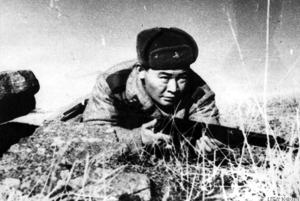 Казахов не мог остановить никакой огонь, они бежали прямо на немцев - И.Эренбург