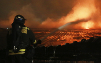 Кыргызские пожарные откликнулись на вызов из Узбекистана
