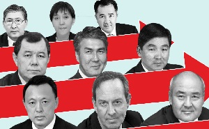 Рейтинг чиновников Казахстана: знакомые все лица