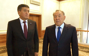 Жээнбеков: границы откроются после подписания дорожной карты