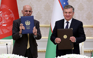 Ашраф Гани в Узбекистане: безопасность, экспорт и тракторы в подарок