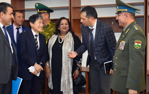 На таджикско-афганской границе при содействии ООН открыт восьмой погранпост