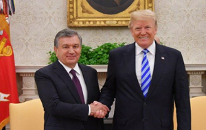 Мирзиёев в США: дети, контракты, Северный маршрут и поход в музей (фоторепортаж)
