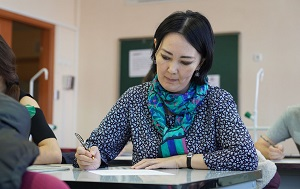 Жители столицы Казахстана во второй раз написали Тотальный диктант