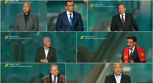 Теледебаты кандидатов в президенты РК: Главное не участие, а победа?