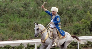 Бердымухамедов у «Врат ада». Отпуск президента в телевизионном эфире