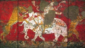 Узбекистан. Уникальные фрески городища Афрасиаб перевели в формат 3D. Видео