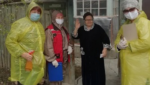 Волонтёры Кыргызстана – на передовой