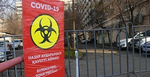 Карта распространения коронавируса в странах Центральной Азии