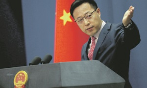 Агрессивный тон Китайского МИДа задают молодые волки-воины