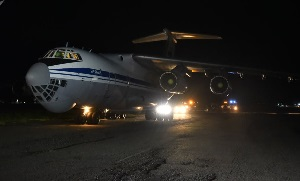 Из России в Кыргызстан прибыла очередная гумпомощь — теперь на 50 млн рублей