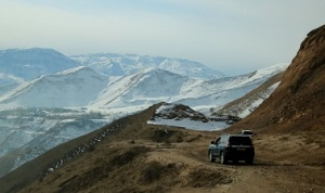 Таджикистан. Дорога в обход Рогуна