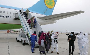 Из Сирии в Узбекистан возвращены 98 женщин и детей