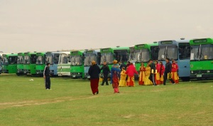 Массовки для телевидения на фоне пандемии. Туркменистан празднует Новруз
