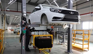 В Узбекистане началось серийное производство LADA
