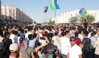 Майдан добрался до Каракалпакстана (фото, видео)