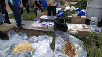 КНБ ликвидировал крупные нарколаборатории в Алматы