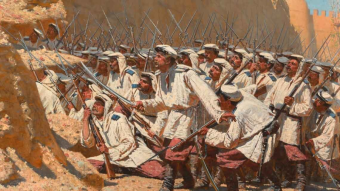 Как развивалась артиллерия в среднеазиатских ханствах?