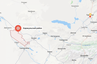 На территории Бухарской области произошло землетрясение