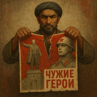 Кыргызы воюют с героями советской эпохи