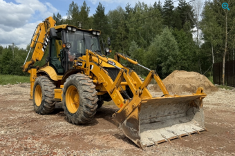 Аренда экскаватора-погрузчика